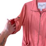 American Rag Zippered Coral Jacket Size 1X Photo 2