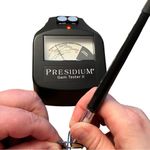 Sterling Silver Gunmetal Gray Blue Tanzanite Pave Criss Cross Orbit Ring Photo 13