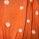 Anthropologie $88 PRE OWNED x Eloise Elspeth Orange Embroidered Romper S Photo 10