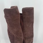 Lucky Brand  Calypso Boots Size 6 Tall Over The Knee Suede Chocolate Brown Suede Photo 4