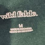 Wild Fable Beverly Hills Polo Club racket Crop Top Green M Photo 4