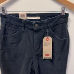 Levi's Women 721 High Rise Skinny Jean Caviar Luxe-Corduroy Black NWT Photo 1
