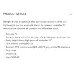 Madewell Merino Wool-Silk Blend Boat-Neck Sleeveless Knit Sweater Top Red Sz M Photo 6