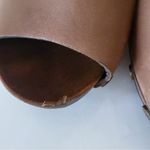 See By Chloe  Wood Heel Wedge Leather Brown Shoes EU 39 Photo 8