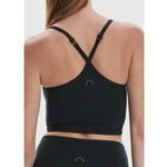 Varley Always Surrey Longline Sports Bra in Black Size Small Photo 1