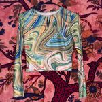 Colorful Swirl Patterned Long Photo 0