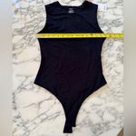 Quince NWT Stretch Cotton Jersey High Neck Sleeveless Bodysuit Soft White Sz S Photo 4