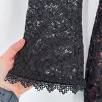 NWT The Jetset Diaries Zodiac Long Sleeve Lace Mini Dress Black Size Small Tan Photo 9