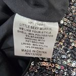 LPA  Andrea Dress in Black & Silver Small Photo 6