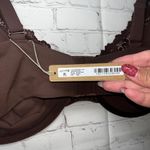 SKIMS  Fits Everybody Lace Underwire Comfort T-Shirt Bra Cocoa Brown 44DD NWT Photo 3