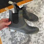 J.Crew  Size 7  Chelsea Camo Rain Bootie Boot Green Army Photo 0