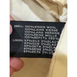 Ralph Lauren Black Label Womens Cream Ivory Ruffle Blazer Jacket Wool Silk 4 Photo 7