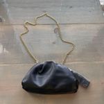 Understated Leather  Black Crescent Vegan Leather Crossbody Photo 1