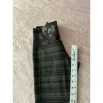 Lululemon  Women's Skinny Groove Pant II Green Butterfly Fatigue‎ Leggings Sz 4 Photo 8