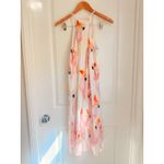 Corey Lynn Calter Zola Midi Dress‎ XS Spring Summer Parrot Animal Halter Neck White Photo 3