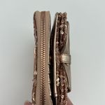 Lounge Fly Disney Rose Gold Sequined Minnie Mouse Wallet with Ears Photo 4