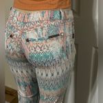 Brazilian John John Multicolor Distress Pants and flared leg Jeans Green Size 6 Photo 2
