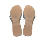 Seychelles  Shades of Cool Silver Women’s Flat Leather Sandals Size 7.5 NIB Photo 9