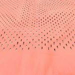 Per Se REVOLVE JAMES  Coral Genuine Leather Perforated Mini Skirt Size 6 Photo 2