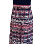THML  Crochet Top Maxi Dress Size Medium Sleeveless Summer Resort‎ Wear Festival Photo 0
