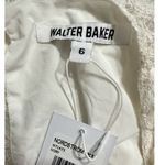 Walter Baker  Mini Dress Women's 6 White Lace Cutout Ruffled Hem Puff Sleeves NWT Photo 6