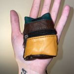 Handmade leather pouch Brown Photo 1