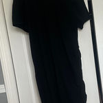 Universal Threads Elegant Black Women's T-Shirt Dress Photo 0