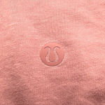 Lululemon  Love Crew III T-Shirt Brier Rose Pink Size 10 Pima Cotton EUC Photo 3