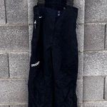 Spyder  Black Ski Bib Snowsuit Winter Wear Women's Large Photo 0
