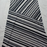 Joe B  Black And White Striped Maxi skirt NWT Photo 3