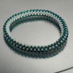 Sashka White & Blue Bracelet 7”Original Size Photo 0