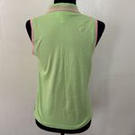 Lilly Pulitzer  Neon Green Pink Island Polo EUC Photo 4