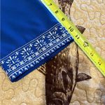 Royal Blue Embroidered Women's Top size M Size M Photo 7