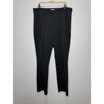 Good American Scuba Flare Pants Women XXL Black High Rise Stretch Neoprene Photo 6