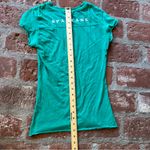 Michigan Stage Spartans Green and White Fitted Women's Medium Tshirt Collegiate Photo 10