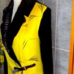 Robert Kitchen Made in Canada 🇨🇦 Jacket Yellow Size M Photo 2