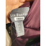 LIV FOSTER KNOTTED SATIN
GOWN Bordeaux dress size 4 Photo 1