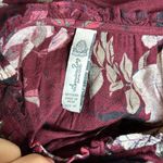 American Rag High Neck Long Sleeve Floral Rayon Dress Photo 6