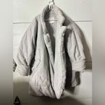 Norma Kamali 1980s Norma Kamala Sleeping Bag Gray Duvet Car Coat Vintage RARE FIND Photo 4