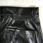 Denim Forum Aritzia The Farrah Faux Leather Pants 25 Black Photo 9