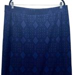 Susan Graver Maxi Skirt Blue XL Photo 2