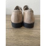 Free People  Brady Shoes Slip on Loafers Size‎ 35.5 USL 5 Beige Tan Suede/Leather Photo 4