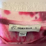 Ivory Ella  Crop Sweatshirt Tie Dye Size Small Photo 10