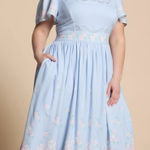 Her Universe Disney The Aristocats Marie Embroidered Midi Dress Photo 0