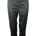 Opening Ceremony Black Windbreaker Parachute Zipper Crop Trousers Rain Pants XS Photo 0