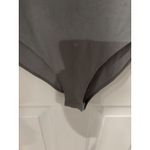 MANGOPop V-Neck Bodysuit‎ Short Sleeve Casual Top Gray XL Photo 2