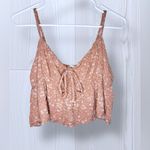 BECOOL Women’s Ditsy Floral Summer Flowy Tank Top Brown Size L Photo 1