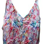 Naked Princess Le Marche Silk Romper Seychelles Print Size Medium New with tags Pink Photo 1