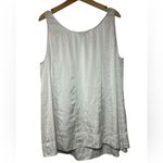 Eileen Fisher Silk Stretch Tank Ivory Photo 4