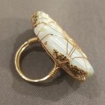 Vanessa Mooney 💕💕 Brazilian Agate Wire Wrap Ring Photo 3